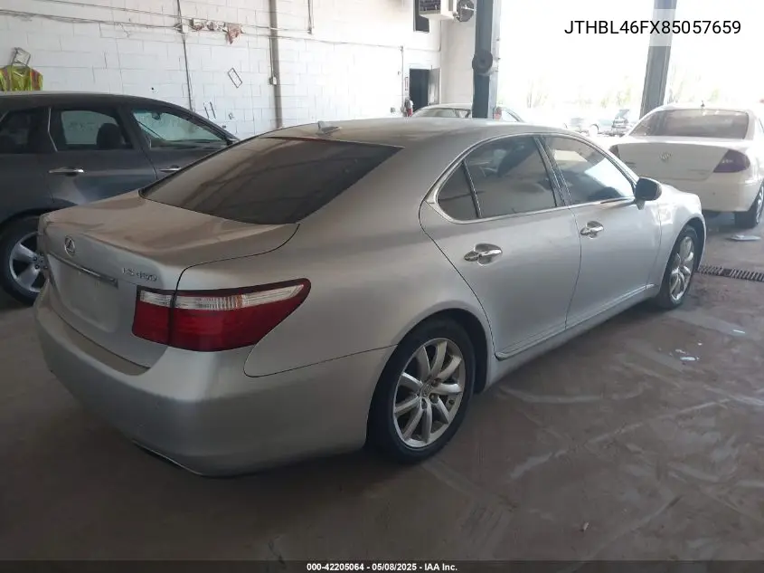 2008 Lexus Ls 460 VIN: JTHBL46FX85057659 Lot: 42205064