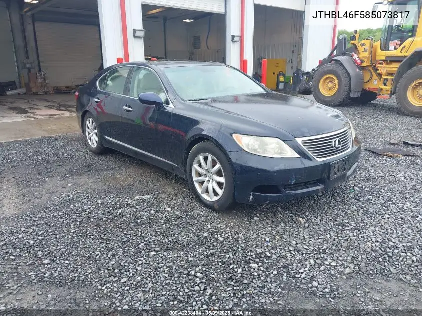 2008 Lexus Ls 460 VIN: JTHBL46F585073817 Lot: 42238404