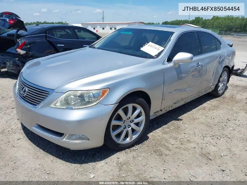 2008 Lexus Ls 460 VIN: JTHBL46FX85054454 Lot: 42527070