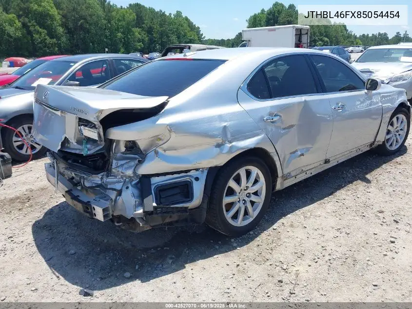 2008 Lexus Ls 460 VIN: JTHBL46FX85054454 Lot: 42527070