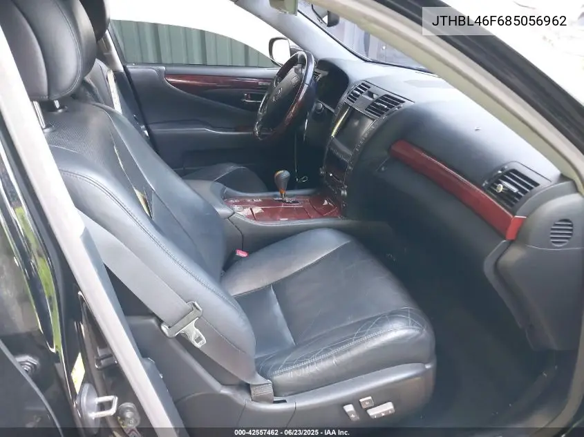 2008 Lexus Ls 460 VIN: JTHBL46F685056962 Lot: 42557462