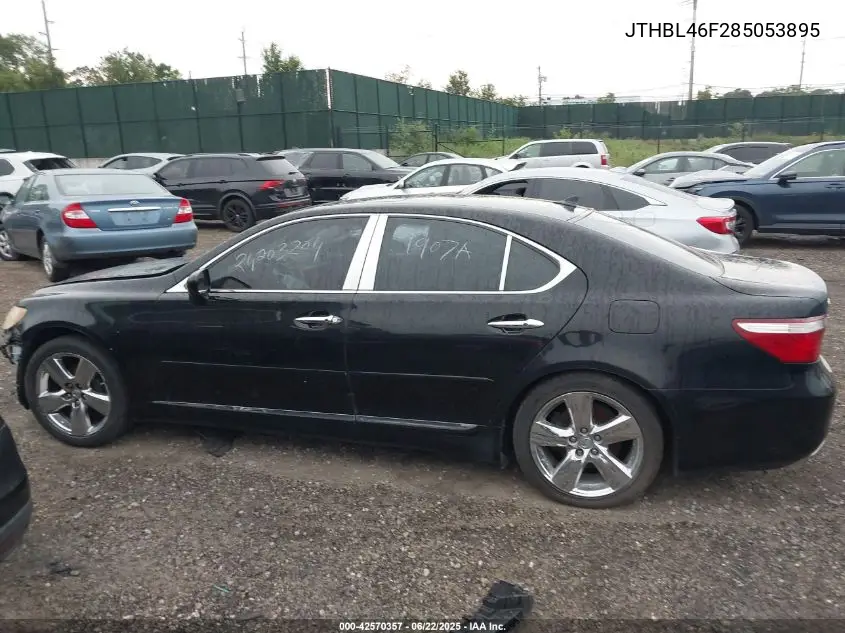 2008 Lexus Ls 460 VIN: JTHBL46F285053895 Lot: 42570357