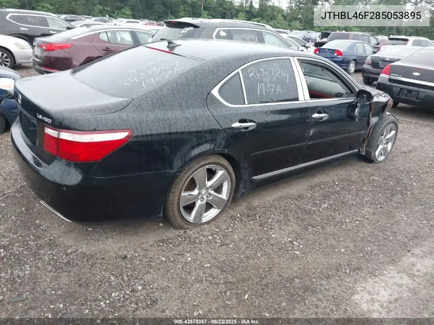 2008 Lexus Ls 460 VIN: JTHBL46F285053895 Lot: 42570357