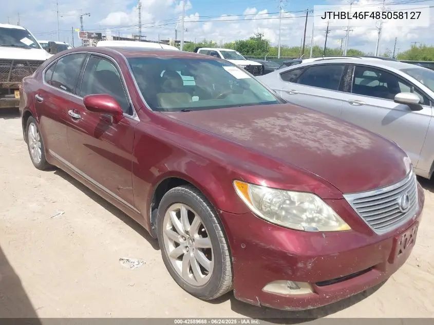 2008 Lexus Ls 460 VIN: JTHBL46F485058127 Lot: 42589668