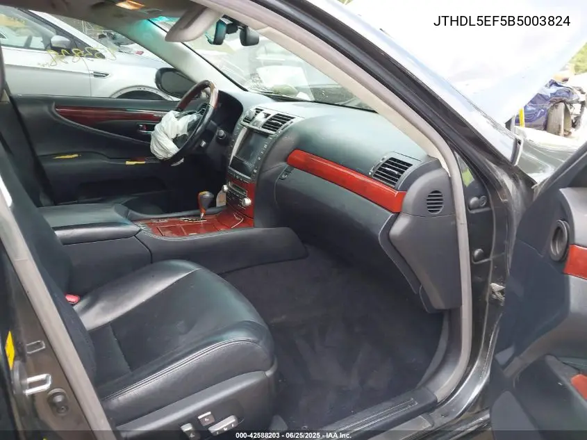 2011 Lexus Ls 460 L VIN: JTHDL5EF5B5003824 Lot: 42588203