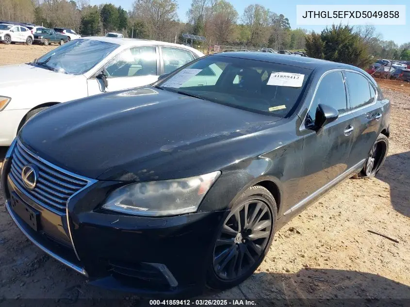2013 Lexus Ls 460 L VIN: JTHGL5EFXD5049858 Lot: 41859412