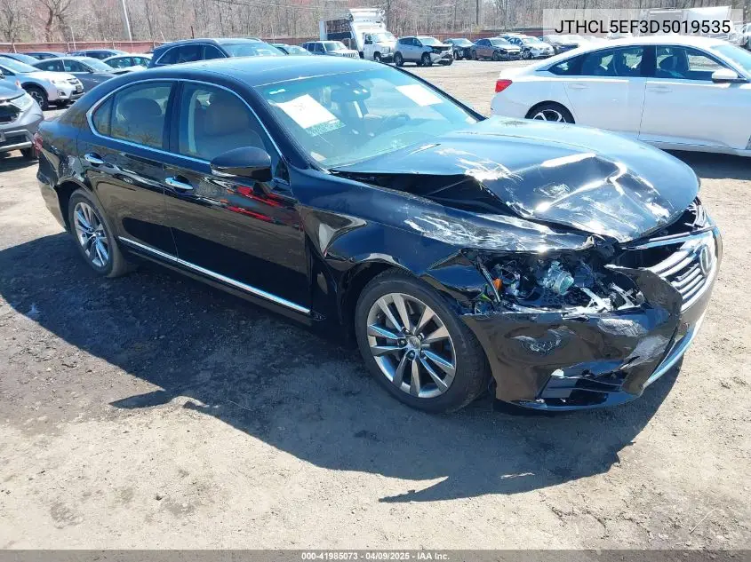 2013 Lexus Ls 460 VIN: JTHCL5EF3D5019535 Lot: 41985073
