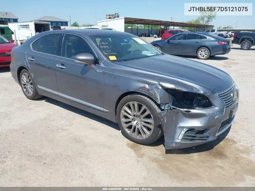 2013 Lexus Ls 460 VIN: JTHBL5EF7D5121075 Lot: 42000398