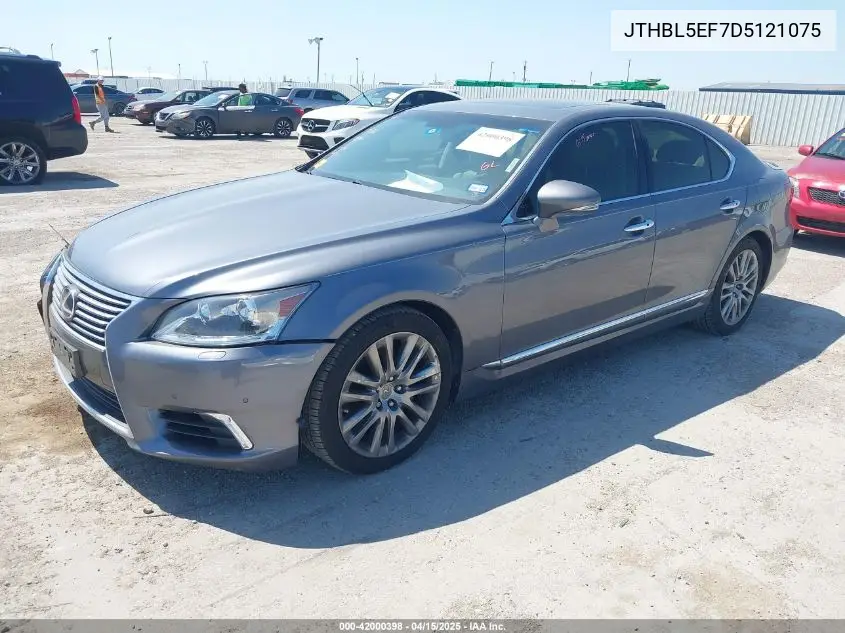 2013 Lexus Ls 460 VIN: JTHBL5EF7D5121075 Lot: 42000398