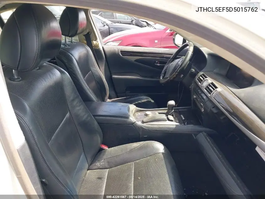 2013 Lexus Ls 460 VIN: JTHCL5EF5D5015762 Lot: 42261567