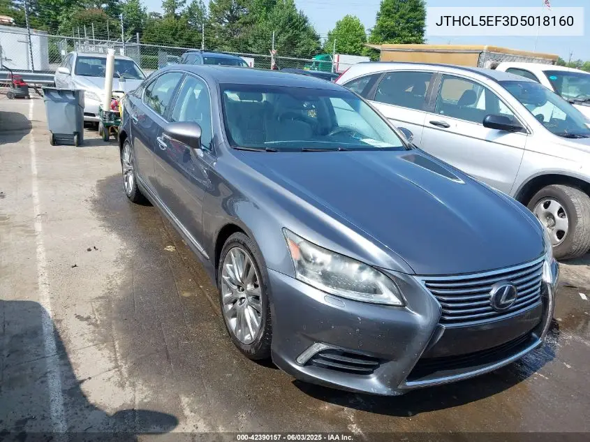 2013 Lexus Ls 460 VIN: JTHCL5EF3D5018160 Lot: 42390157