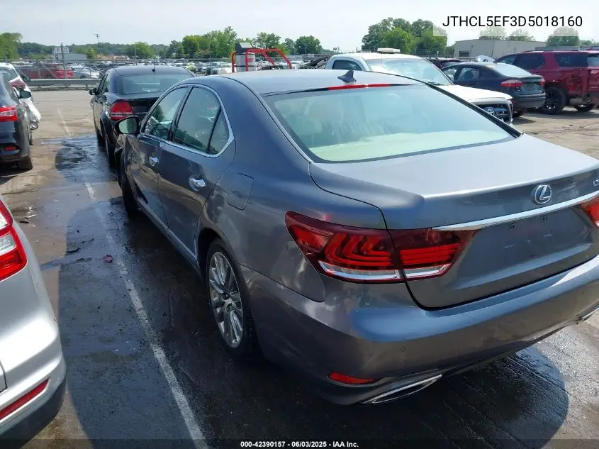 2013 Lexus Ls 460 VIN: JTHCL5EF3D5018160 Lot: 42390157