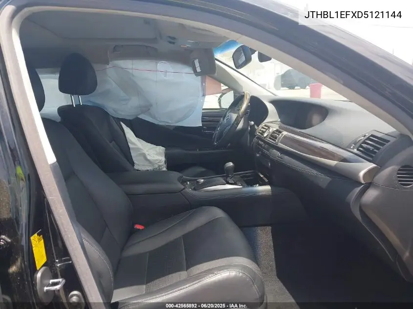 2013 Lexus Ls 460 VIN: JTHBL1EFXD5121144 Lot: 42565892