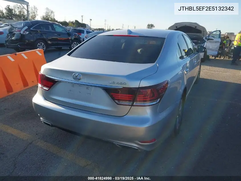 2014 Lexus Ls 460 VIN: JTHBL5EF2E5132342 Lot: 41824998