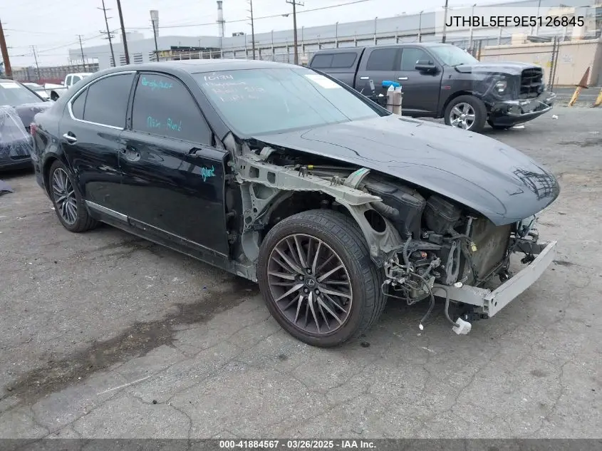 2014 Lexus Ls 460 VIN: JTHBL5EF9E5126845 Lot: 41884567