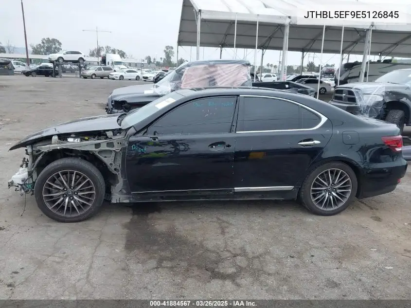 2014 Lexus Ls 460 VIN: JTHBL5EF9E5126845 Lot: 41884567