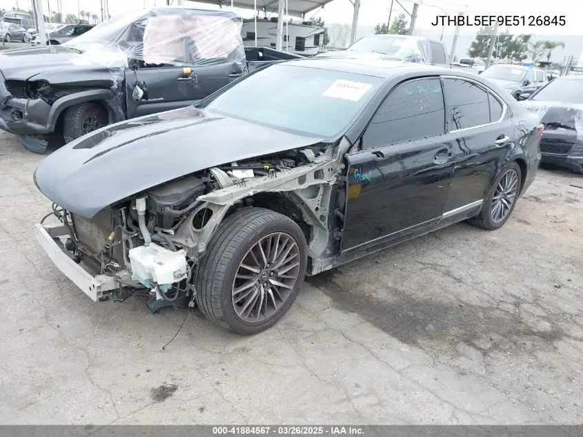2014 Lexus Ls 460 VIN: JTHBL5EF9E5126845 Lot: 41884567