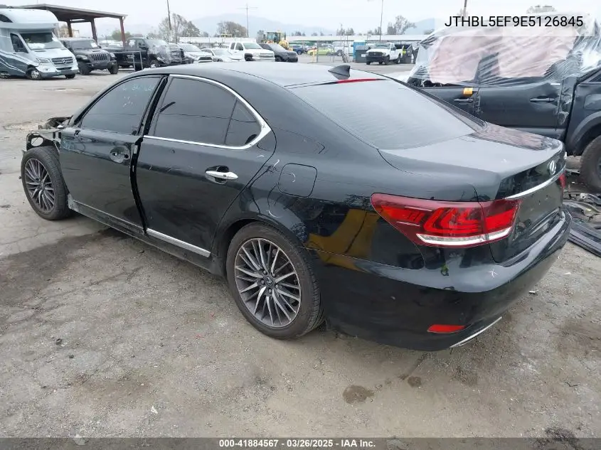 2014 Lexus Ls 460 VIN: JTHBL5EF9E5126845 Lot: 41884567