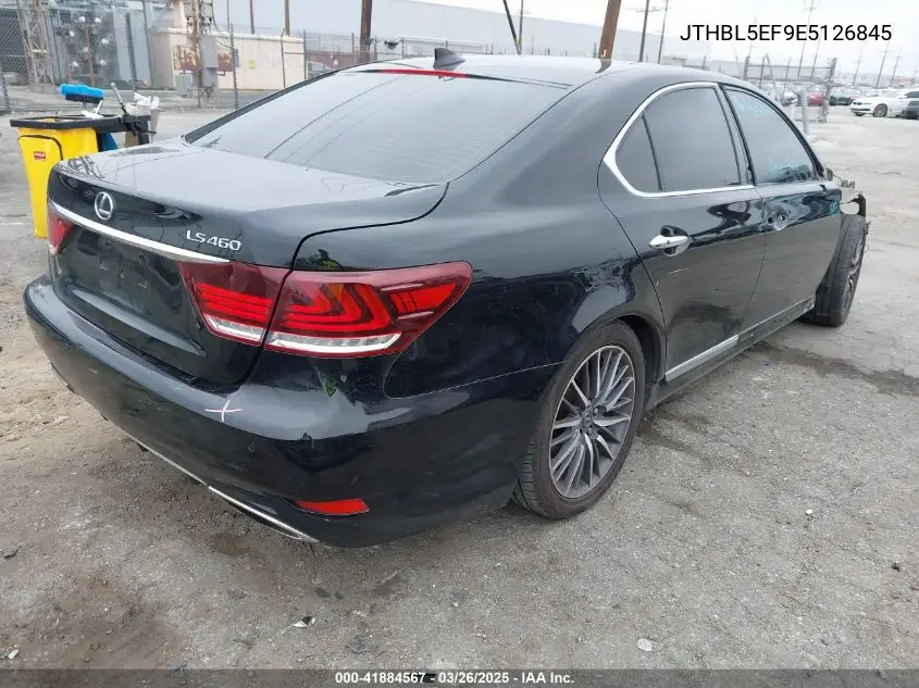 2014 Lexus Ls 460 VIN: JTHBL5EF9E5126845 Lot: 41884567