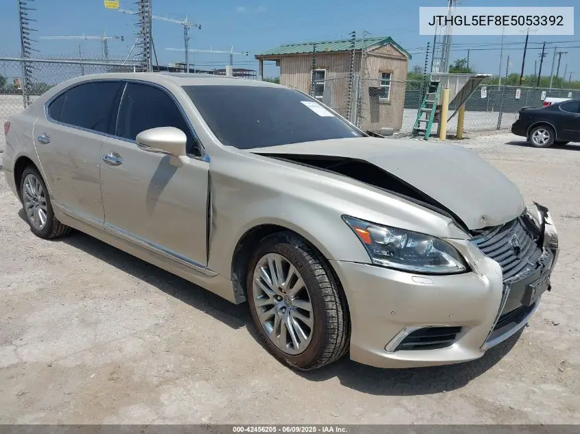 2014 Lexus Ls 460 L VIN: JTHGL5EF8E5053392 Lot: 42456205
