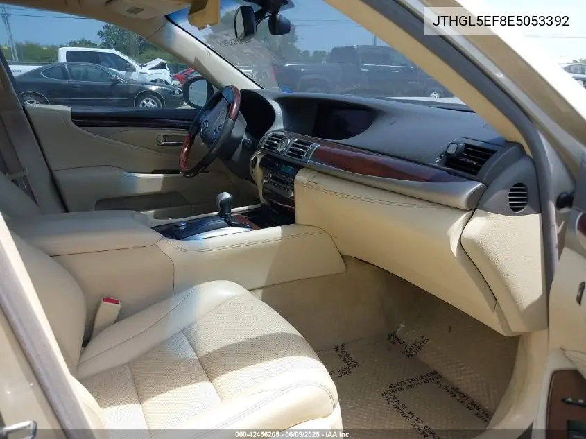 2014 Lexus Ls 460 L VIN: JTHGL5EF8E5053392 Lot: 42456205