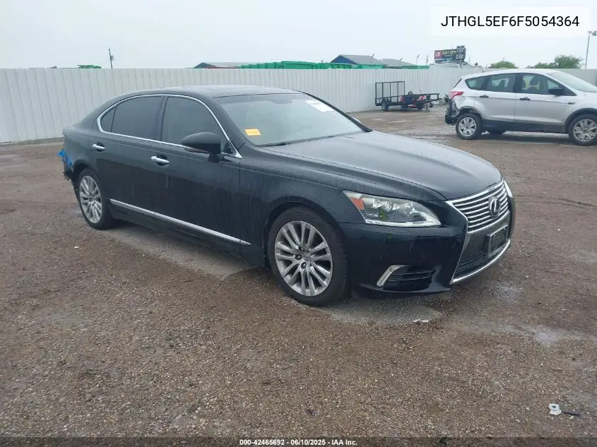 2015 Lexus Ls 460 L VIN: JTHGL5EF6F5054364 Lot: 42465692