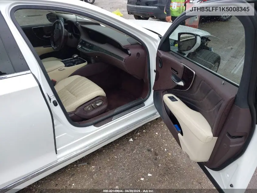 2019 Lexus Ls 500 VIN: JTHB5LFF1K5008345 Lot: 42149644