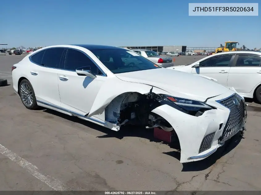 2024 Lexus Ls 500 VIN: JTHD51FF3R5020634 Lot: 42625792