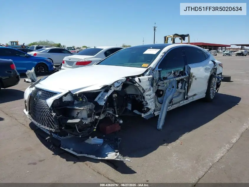 2024 Lexus Ls 500 VIN: JTHD51FF3R5020634 Lot: 42625792