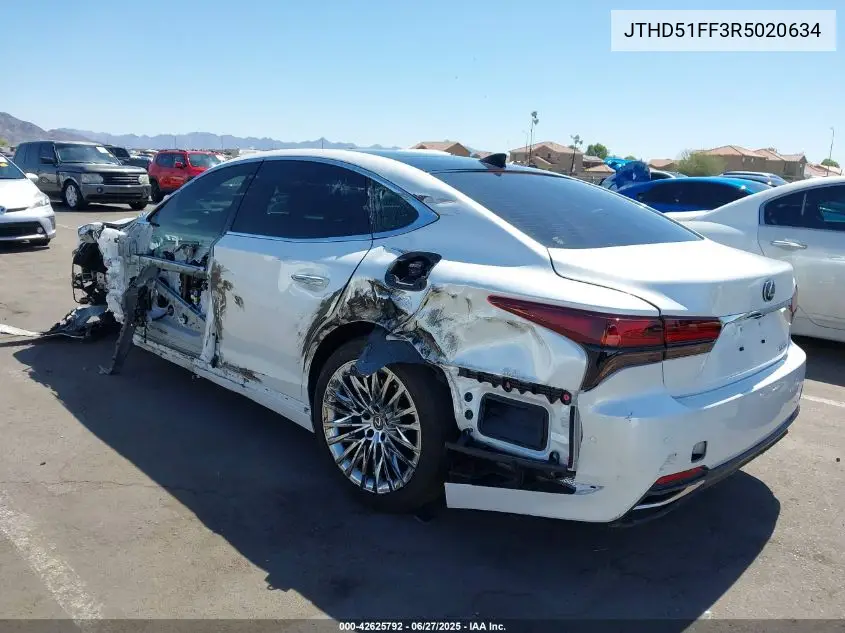 2024 Lexus Ls 500 VIN: JTHD51FF3R5020634 Lot: 42625792