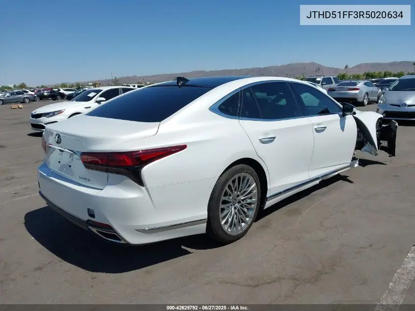 2024 Lexus Ls 500 VIN: JTHD51FF3R5020634 Lot: 42625792