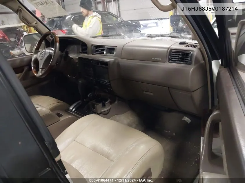1997 Lexus Lx 450 VIN: JT6HJ88J5V0187214 Lot: 41064471