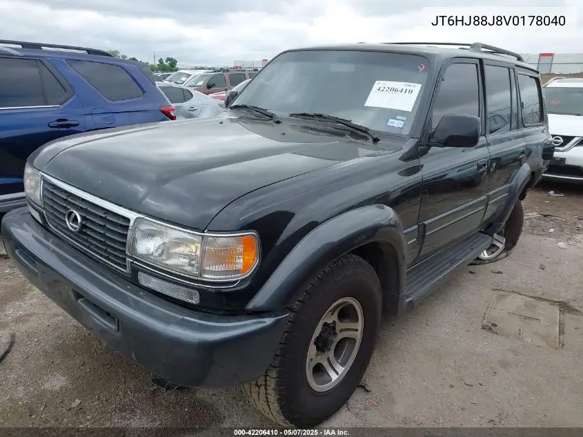 1997 Lexus Lx 450 VIN: JT6HJ88J8V0178040 Lot: 42206410