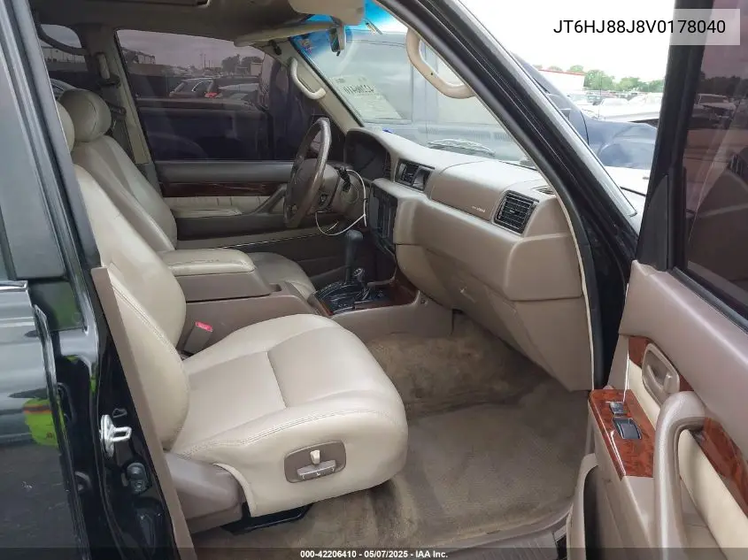 1997 Lexus Lx 450 VIN: JT6HJ88J8V0178040 Lot: 42206410