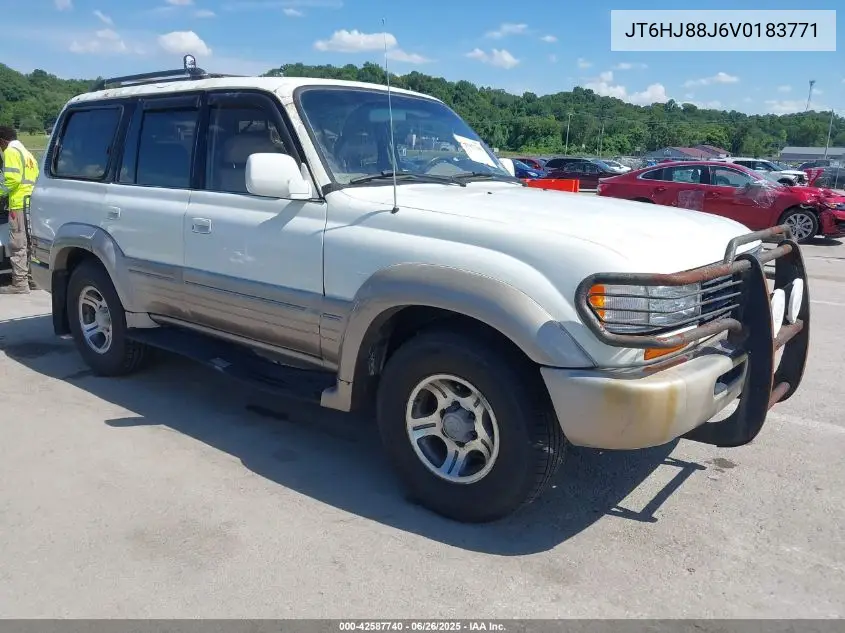 1997 Lexus Lx 450 VIN: JT6HJ88J6V0183771 Lot: 42587740