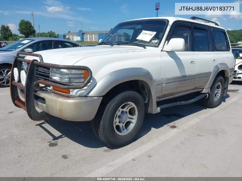 1997 Lexus Lx 450 VIN: JT6HJ88J6V0183771 Lot: 42587740