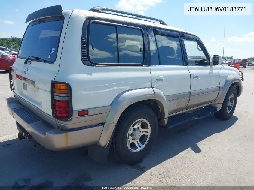 1997 Lexus Lx 450 VIN: JT6HJ88J6V0183771 Lot: 42587740