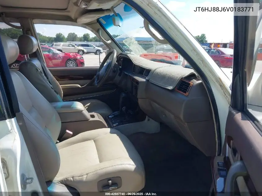 1997 Lexus Lx 450 VIN: JT6HJ88J6V0183771 Lot: 42587740