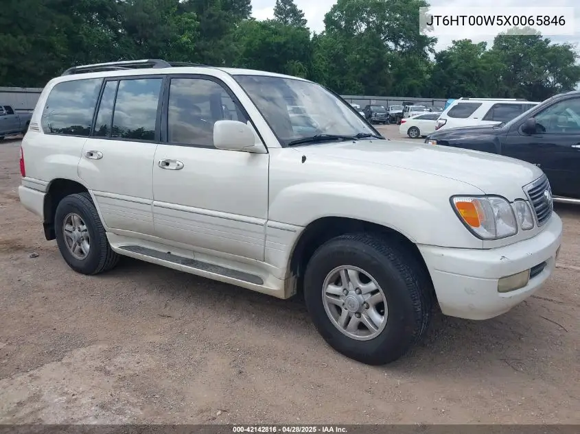 1999 Lexus Lx 470 VIN: JT6HT00W5X0065846 Lot: 42142816