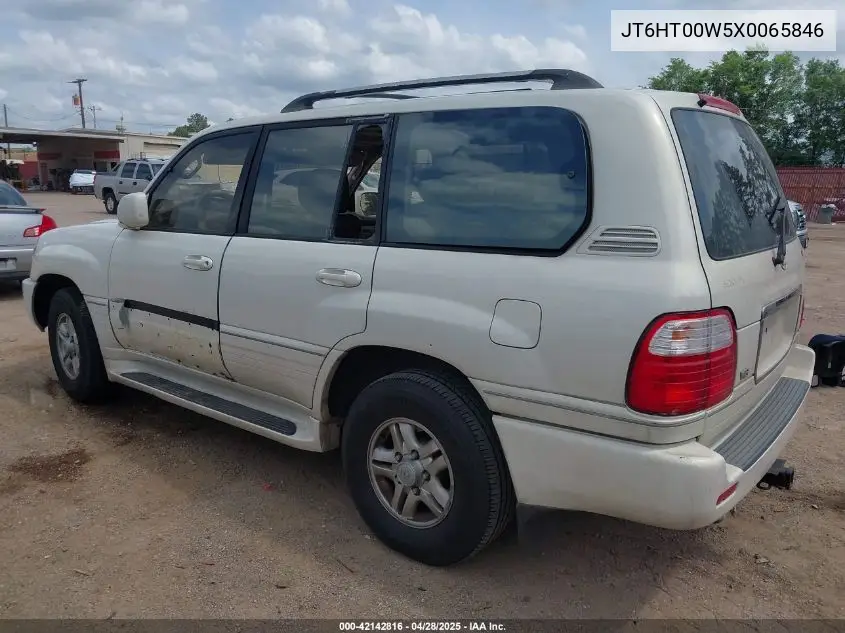 1999 Lexus Lx 470 VIN: JT6HT00W5X0065846 Lot: 42142816
