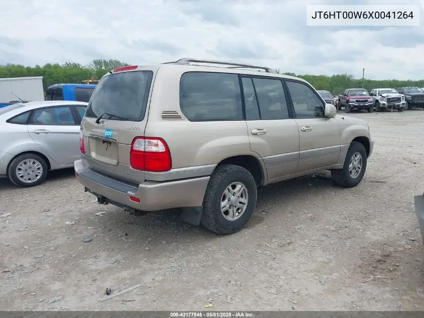 1999 Lexus Lx 470 VIN: JT6HT00W6X0041264 Lot: 42177546