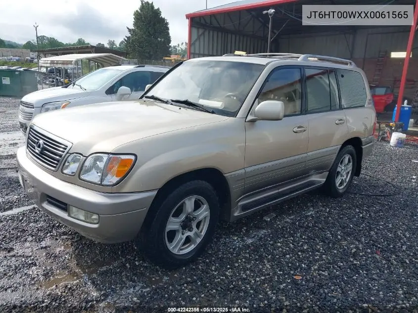 1999 Lexus Lx 470 VIN: JT6HT00WXX0061565 Lot: 42242356