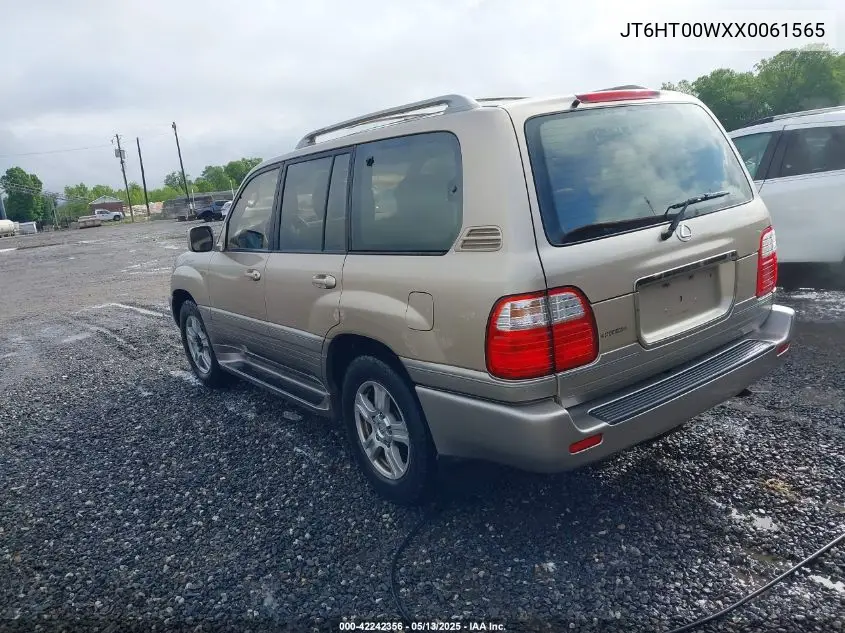 1999 Lexus Lx 470 VIN: JT6HT00WXX0061565 Lot: 42242356