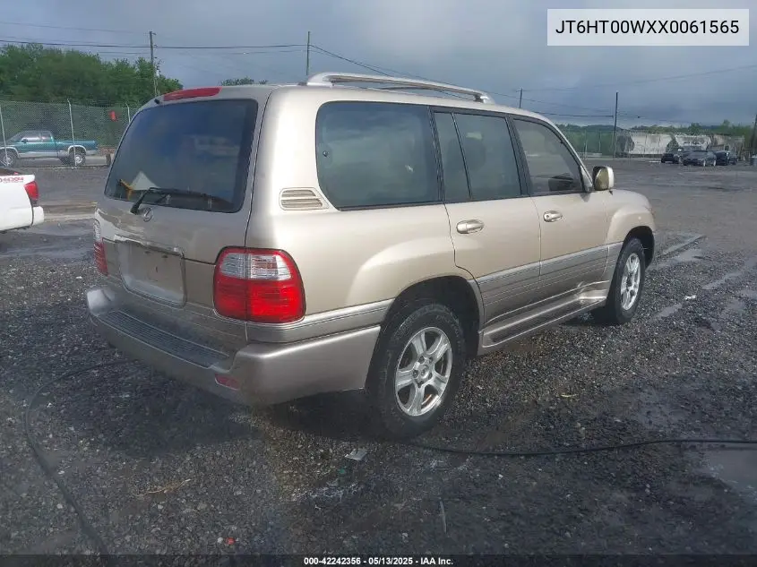 1999 Lexus Lx 470 VIN: JT6HT00WXX0061565 Lot: 42242356