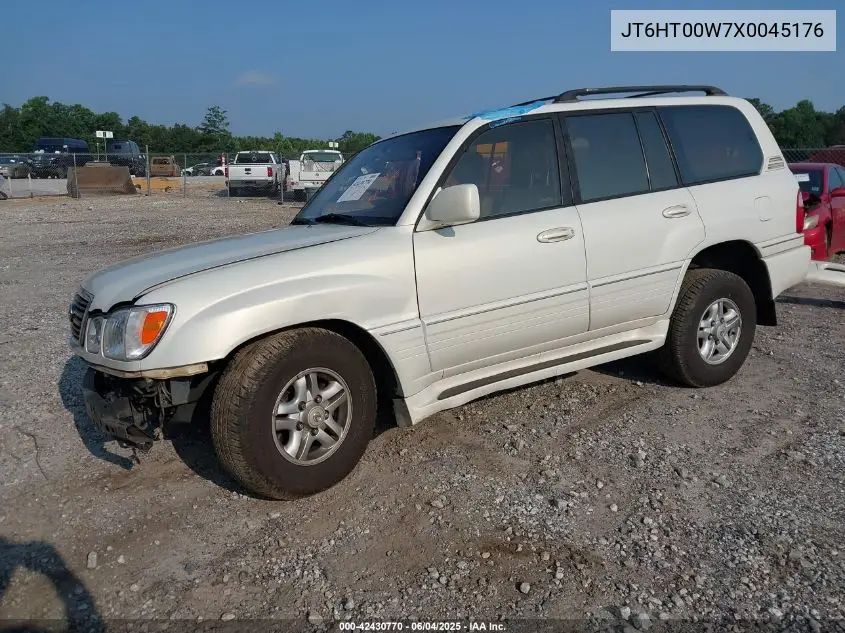 1999 Lexus Lx 470 VIN: JT6HT00W7X0045176 Lot: 42430770