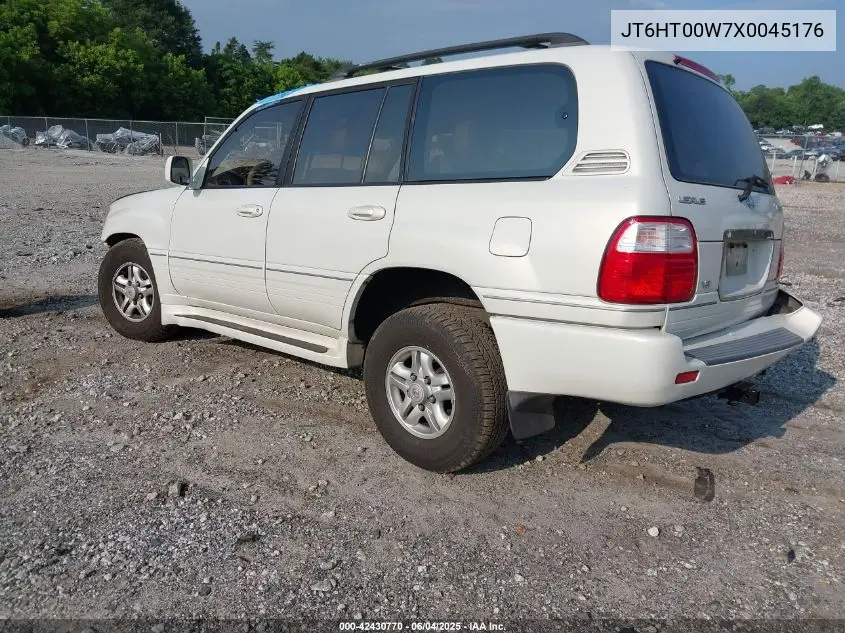 1999 Lexus Lx 470 VIN: JT6HT00W7X0045176 Lot: 42430770