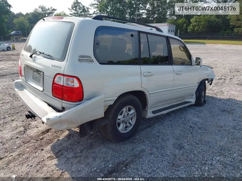 1999 Lexus Lx 470 VIN: JT6HT00W7X0045176 Lot: 42430770