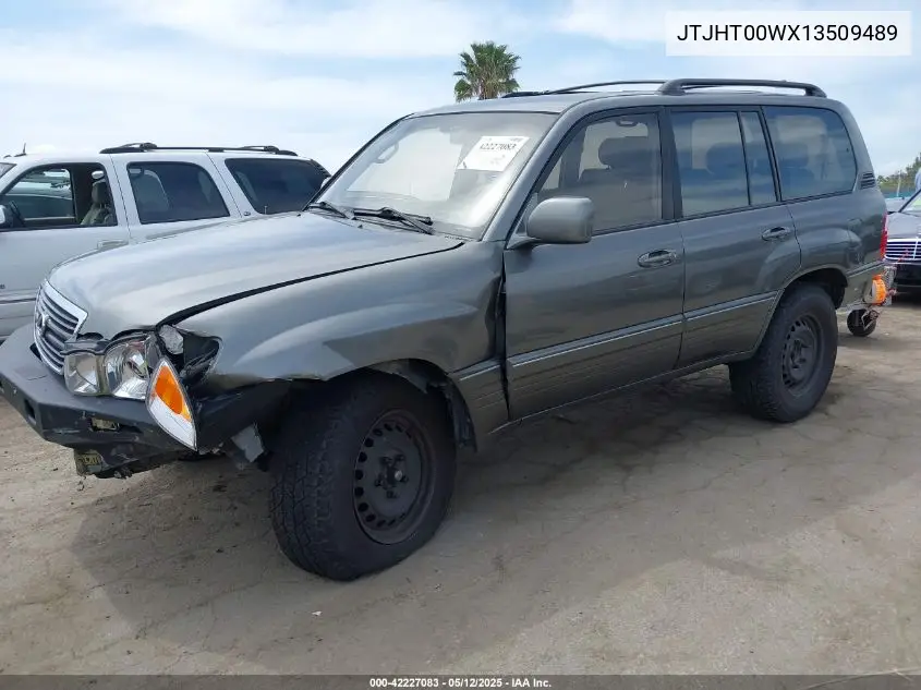 2001 Lexus Lx 470 VIN: JTJHT00WX13509489 Lot: 42227083