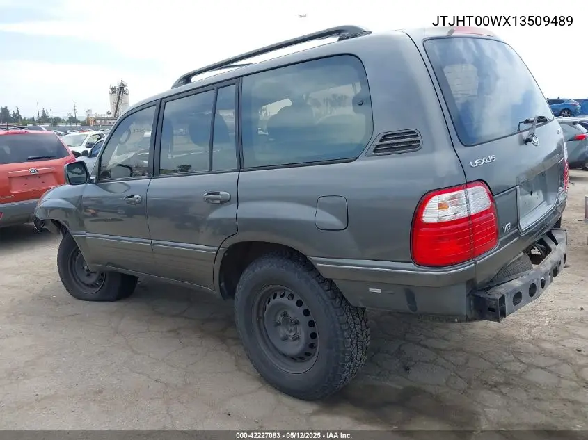 2001 Lexus Lx 470 VIN: JTJHT00WX13509489 Lot: 42227083