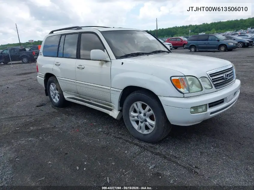 2001 Lexus Lx 470 VIN: JTJHT00W613506010 Lot: 42277268